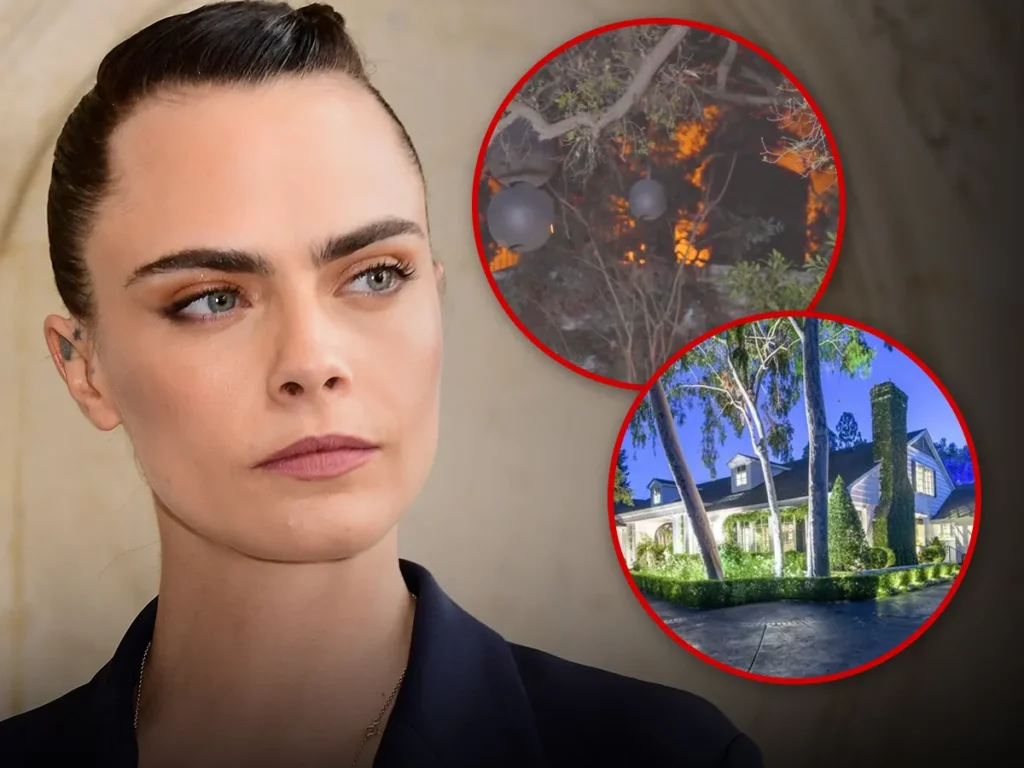 Παρανάλωμα του πυρός έγινε το σπίτι της Κάρα Ντέλεβιν στο Λος Άντζελες