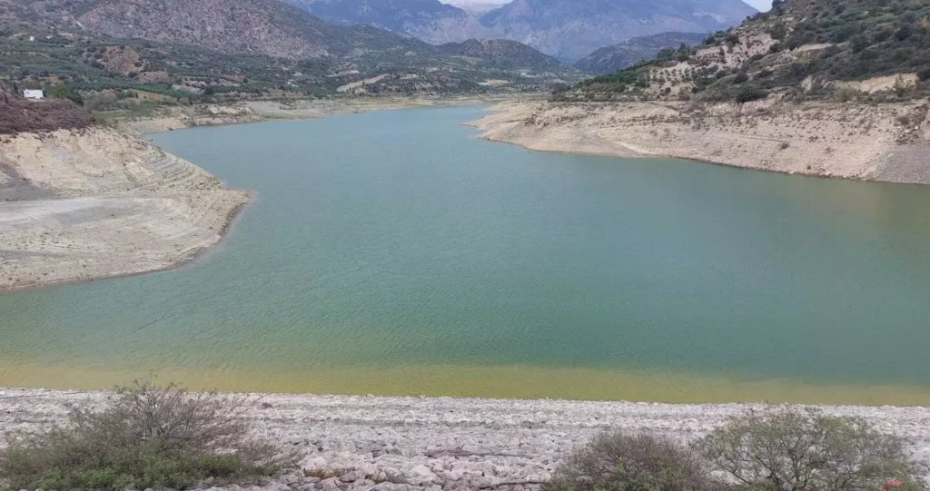 Φράγμα Φανερωμένης: Πάνω από 6 εκατ. κυβικά νερού