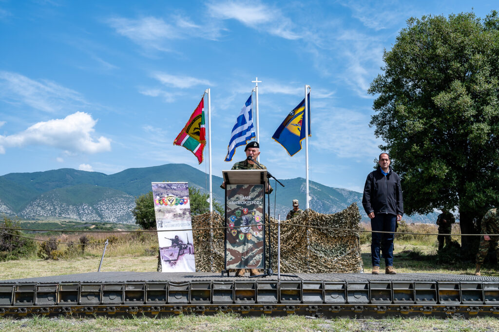 Ημέρα Διακεκριμένων Επισκεπτών της TAMΣ «ΔΗΜΟΚΡΙΤΟΣ 2024» παρουσία του υφυπ. Άμυνας Γ. Κεφαλογιάννη – Φωτογραφίες