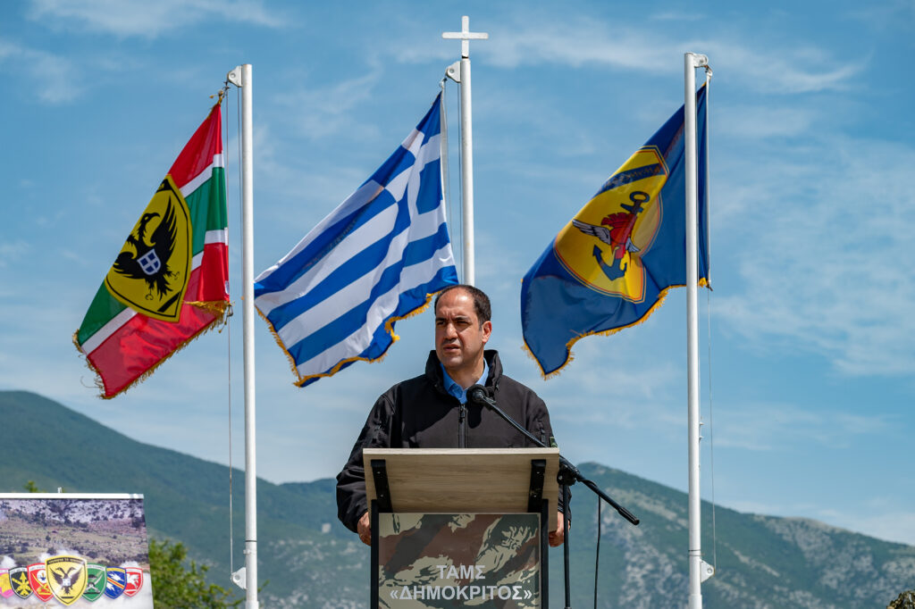 Ημέρα Διακεκριμένων Επισκεπτών της TAMΣ «ΔΗΜΟΚΡΙΤΟΣ 2024» παρουσία του υφυπ. Άμυνας Γ. Κεφαλογιάννη – Φωτογραφίες