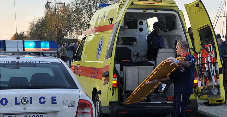 Ηράκλειο: Αυτοκίνητο έπεσε από γέφυρα