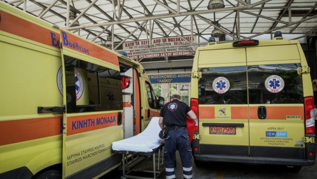 Καραμπόλα στις Μοίρες στην είσοδο από την πλευρά του Τυμπακίου