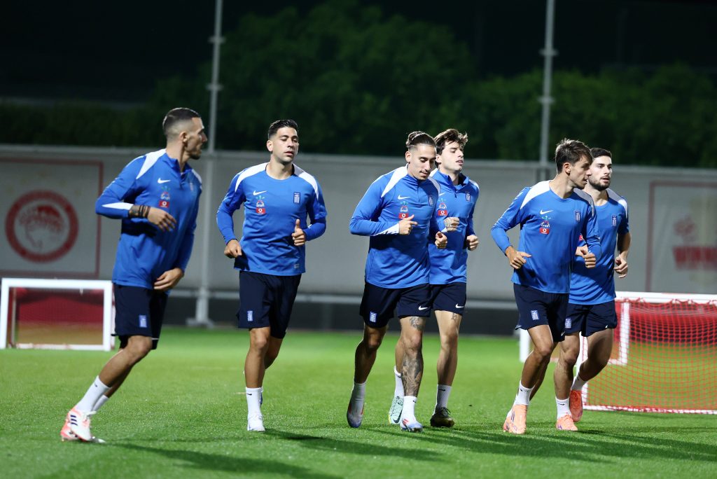 Προπόνηση με νέα πρόσωπα για την Εθνική Ελλάδας (pics/vid)