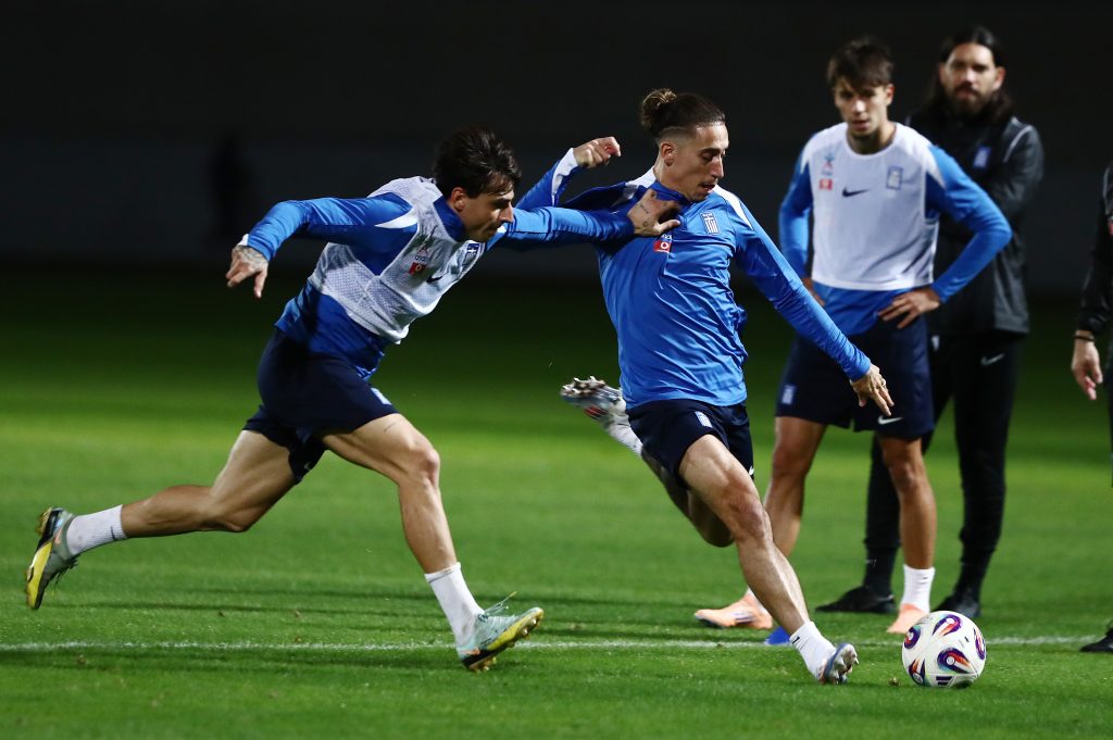 Προπόνηση με νέα πρόσωπα για την Εθνική Ελλάδας (pics/vid)