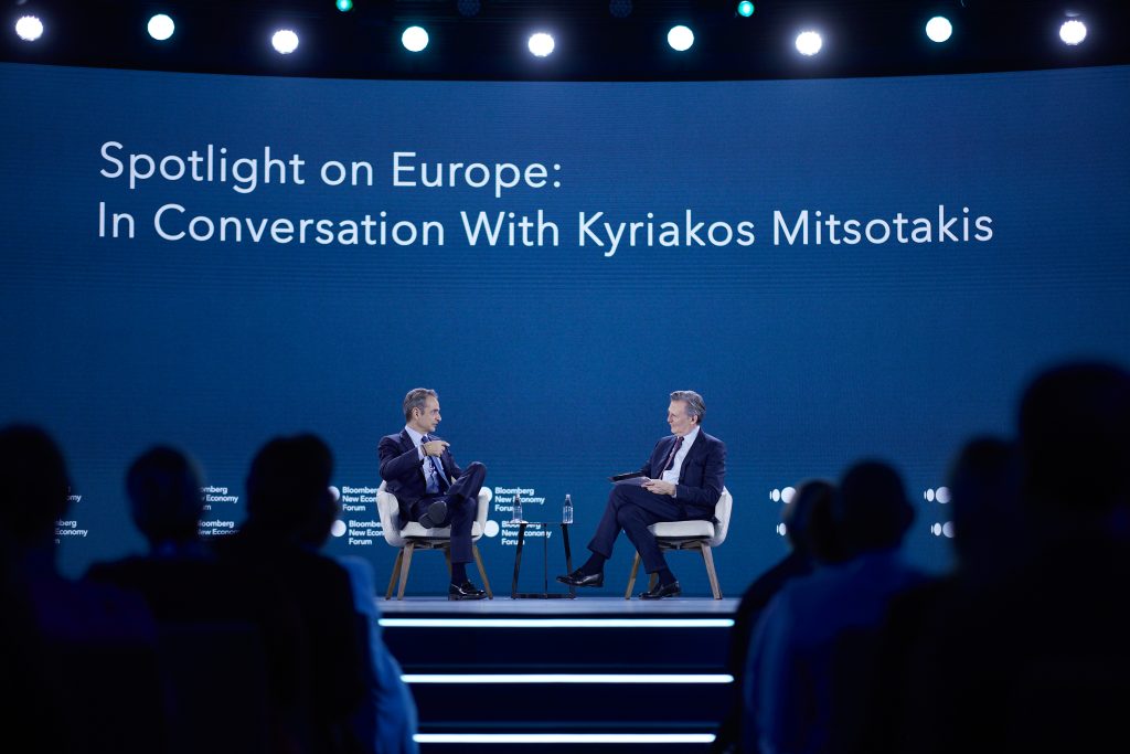 Μητσοτάκης στο Bloomberg Forum: Καμία συμφωνία χωρίς την Ουκρανία – Υπάρχουν προβληματικά σημεία στην ειρηνευτική πρόταση