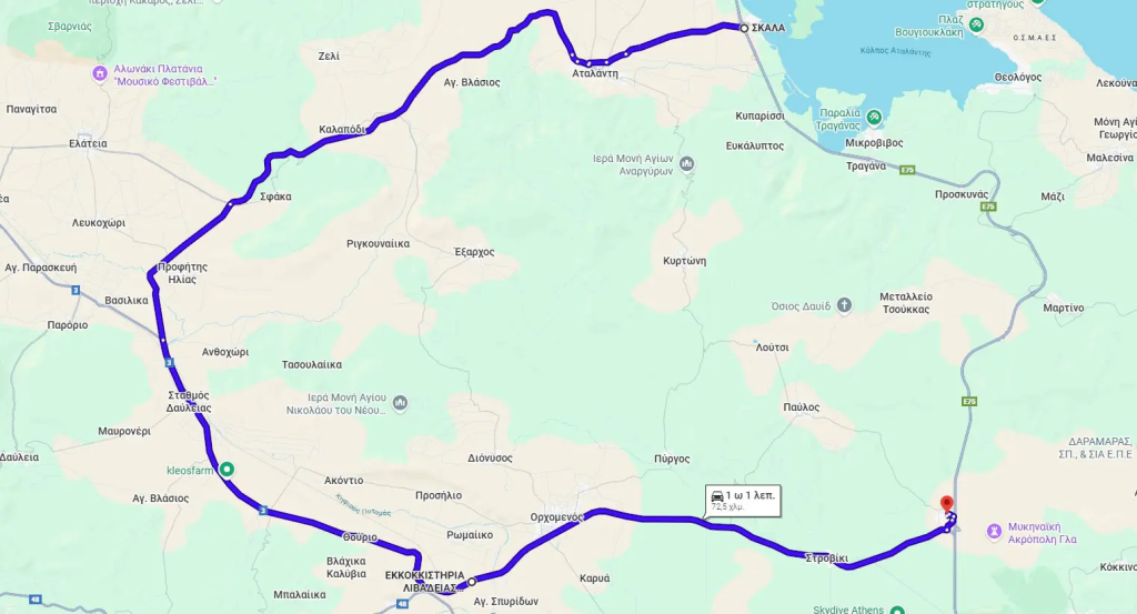 Ποιοι δρόμοι είναι κλειστοί και πού υπάρχουν εκτροπές της κυκλοφορίας στο εθνικό οδικό δίκτυο λόγω των μπλόκων