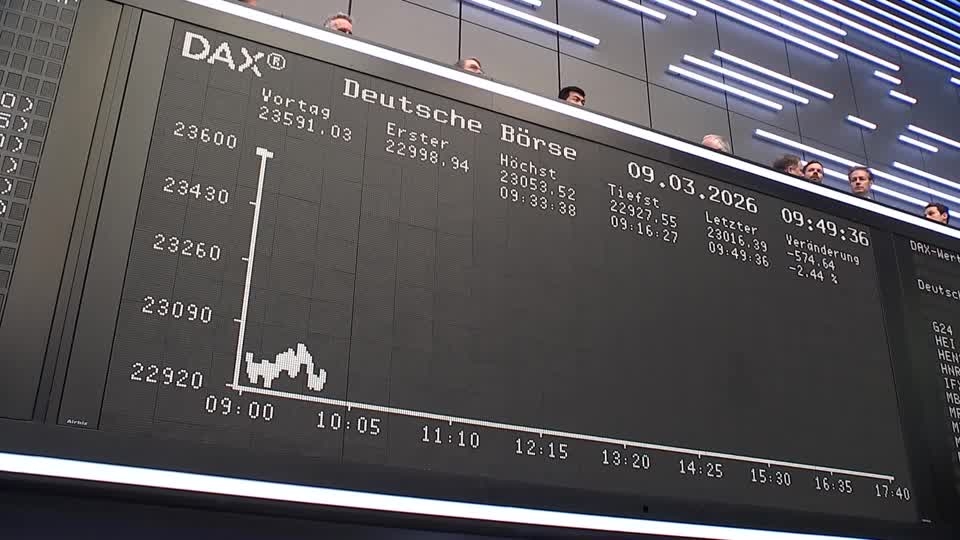 Οικονομικός κλυδωνισμός στην Ευρώπη: Το ενεργειακό ράλι και ο πόλεμος «βυθίζουν» τους δείκτες των χρηματιστηρίων