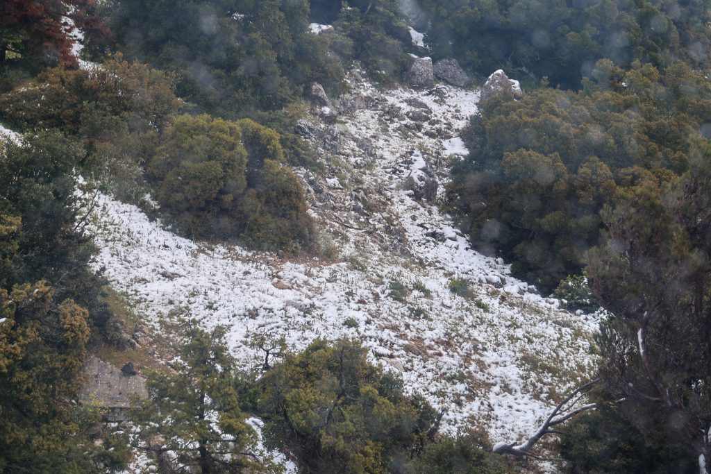 Αποκαταστάθηκε η κυκλοφορία των οχημάτων στη λεωφόρο Πάρνηθος