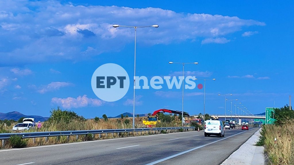 Τροχαίο με τραυματίες στην Εγνατία Οδό κοντά στον κόμβο της Μέστης