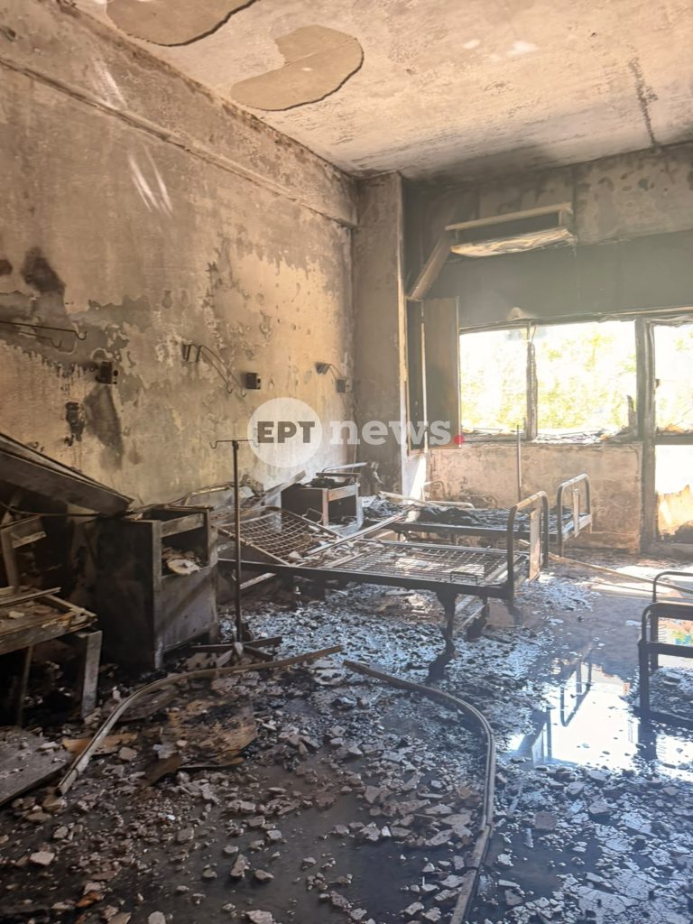 Σισμανόγλειο: Αποκαΐδια ο θάλαμος 8 της Παθολογικής Κλινικής – Καταθέτει ο 74χρονος που άφησε το κρεβάτι του στις φλόγες