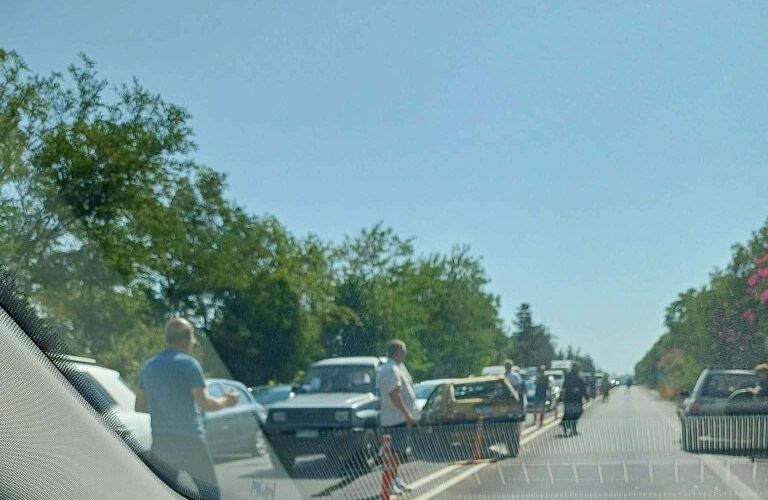 Δύο τροχαία με επτά οχήματα στον ΒΟΑΚ