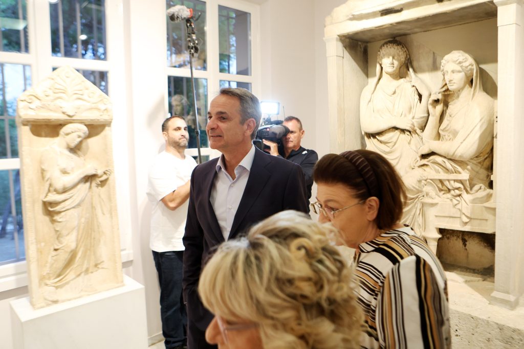 Μητσοτάκης στα εγκαίνια έργων αναβάθμισης του Κεραμεικού: Εθνική στρατηγική μιας διαφορετικής ανάδειξης του πολιτιστικού μας πλούτου