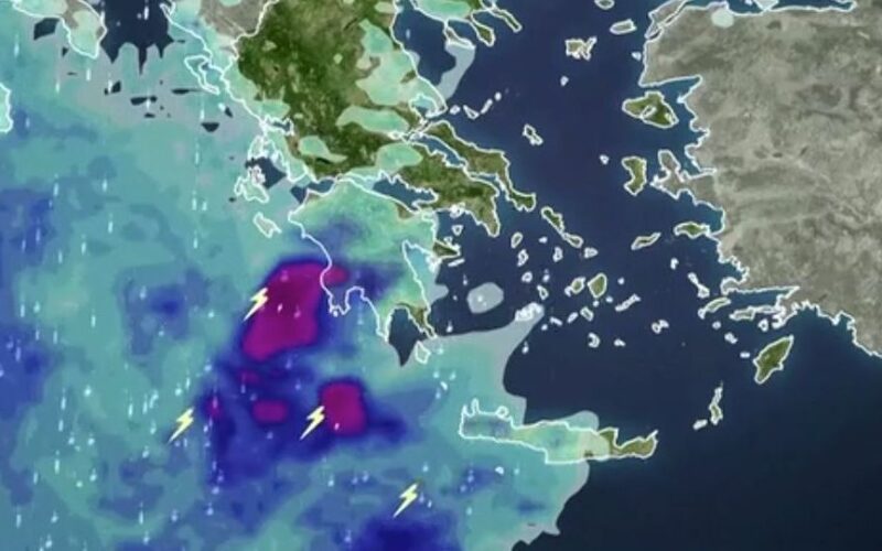 Ραγδαία αλλαγή του καιρού: Βαρομετρικό χαμηλό από την Αφρική φέρνει καταιγίδες και στην Κρήτη!